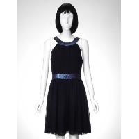 Silk Sequins Woven Dress